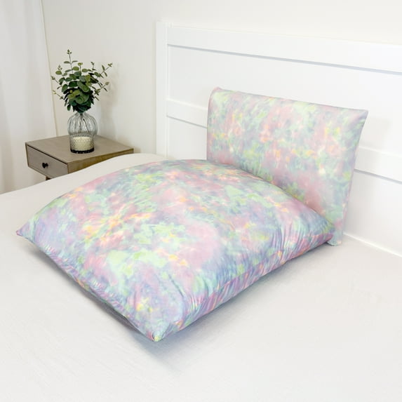 Imaginarium Memory Foam Fun Pillow with Fiber-Filled Body Topper and Cool-to-The-Touch Cover, Cotton Candy