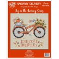 Imaginating Counted Cross Stitch Kit 7 inch X6 inch Harvest Delivery