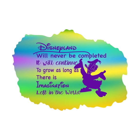 There Is Imagination Left In The World Continue To Grow Cartoon Love Quote Decal Wall Art Sticker Designs Vinyl Stickers For Home House Walls Rooms Windows Bedroom Decoration Size (28x28 inch)
