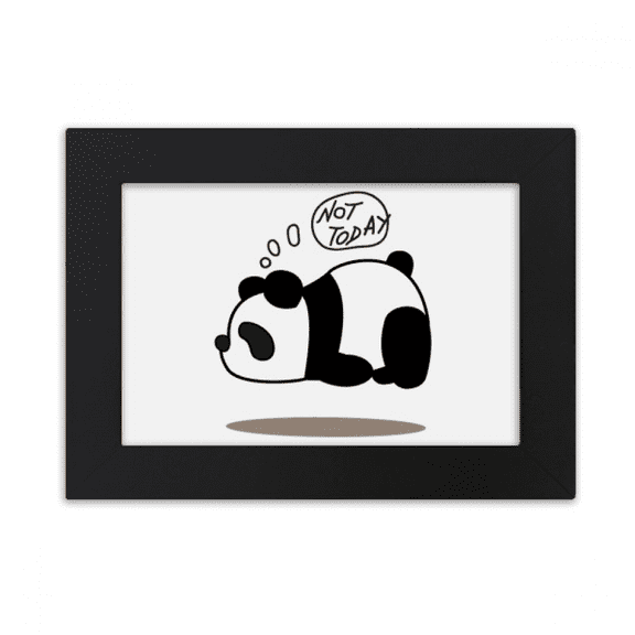 Imagination Panda Floating Eyes Desktop Photo Frame Ornaments Picture Art Painting