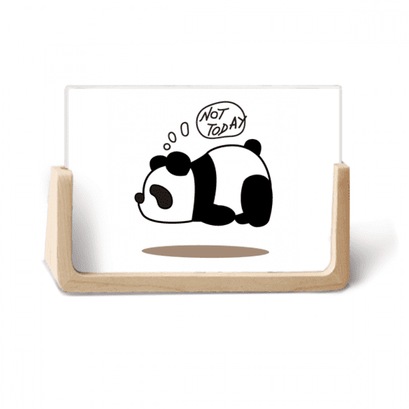 Imagination Panda Floating Eyes Photo Wooden Photo Frame Tabletop Display