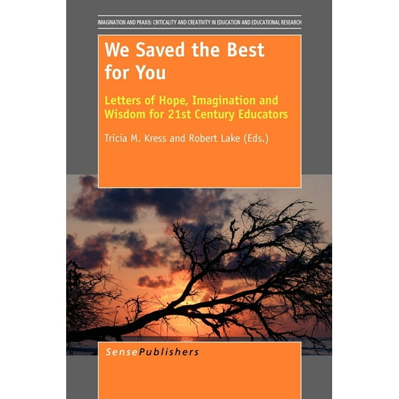 Imagination and Praxis: Criticality and Creativity in Educat: We Saved the Best for You: Letters of Hope, Imagination and Wisdom for 21st Century Educators (Paperback)