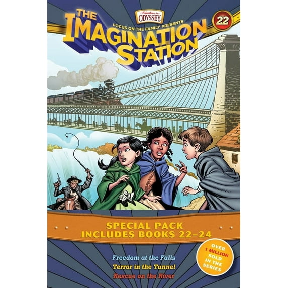 Imagination Station Books Imagination Station Books 3-Pack: Freedom at the Falls / Terror in the Tunnel / Rescue on the River, (Paperback)