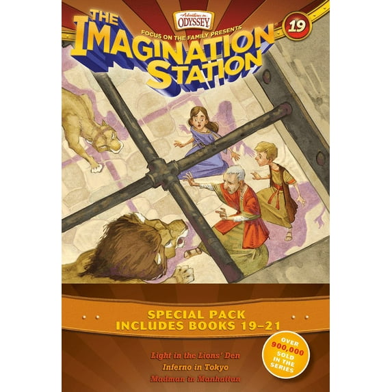 Imagination Station Books Imagination Station Books 3-Pack: Light in the Lions' Den / Inferno in Tokyo / Madman in Manhattan, (Paperback)