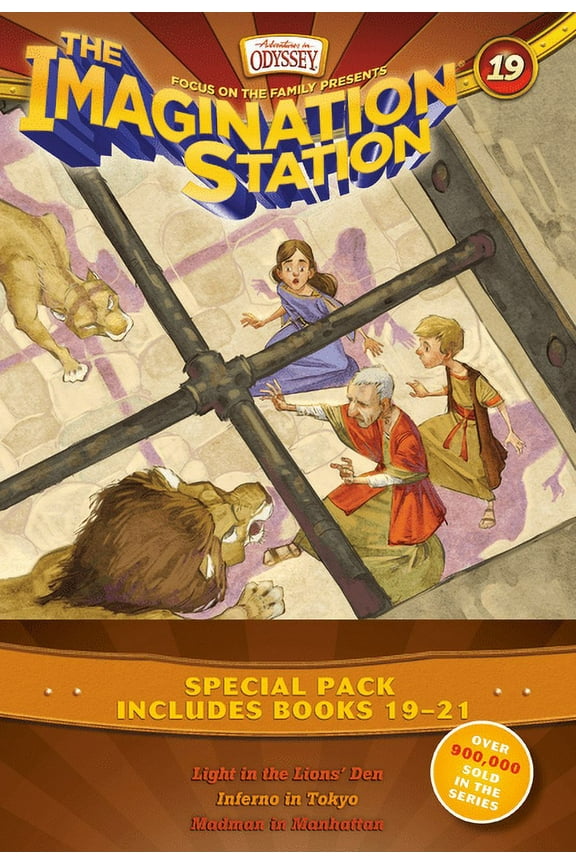 Imagination Station Books Imagination Station Books 3-Pack: Light in the Lions' Den / Inferno in Tokyo / Madman in Manhattan, (Paperback)