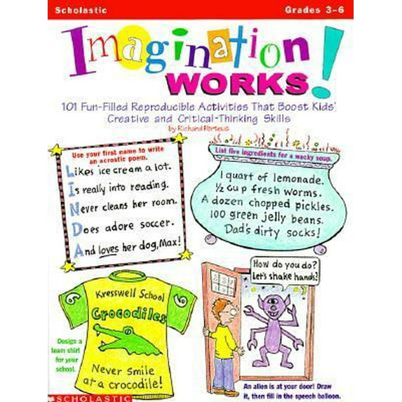 Pre-Owned Imagination Works! Grades 3-6 Paperback Richard Porteus