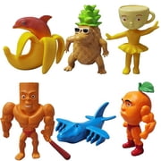Imaginative Character Figurine Set   6 Unique Collectible Models