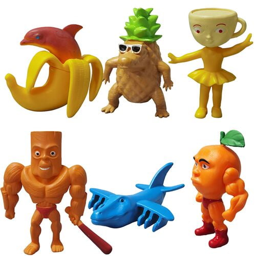 Imaginative Character Figurine Set 6 Unique Collectible Models