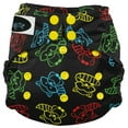 thumbnail image 1 of Imagine Baby Products AI2 Shell 2.0 Hook & Loop Diapers, Raccoon Ruckus, 1 of 1