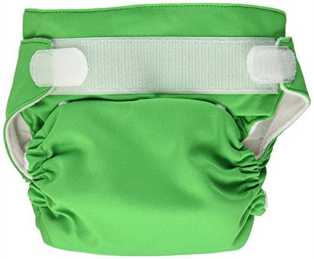Imagine Baby Products Stay Dry All-in-One Hook and Loop Diaper, Emerald