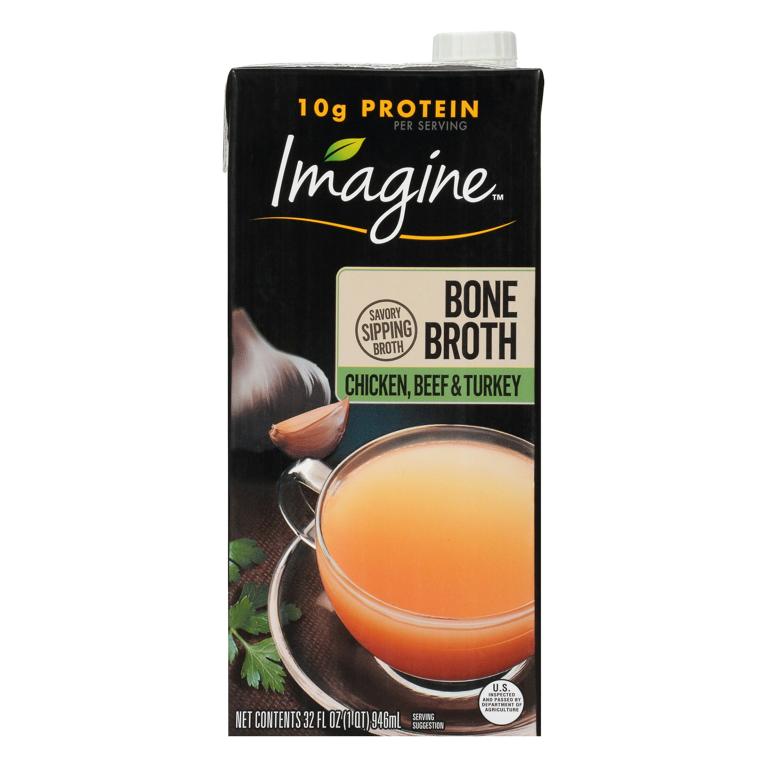 Imagine Broth Hearth Bone 32 oz (Pack Of 12)