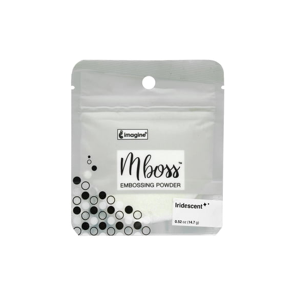 Imagine Crafts Mboss Powder .52oz Iridescent