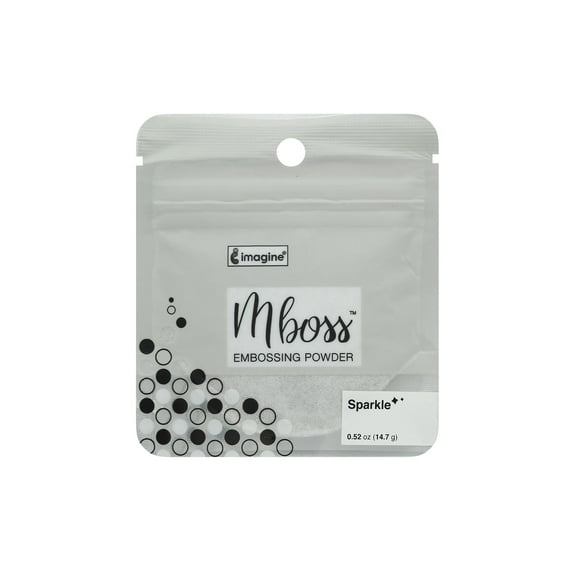 Imagine Crafts Mboss Powder .52oz Sparkle