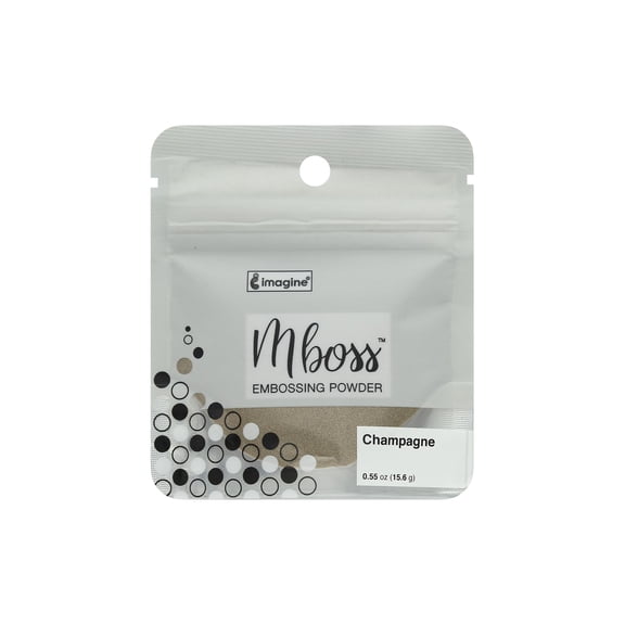 Imagine Crafts Mboss Powder .55oz Champagne