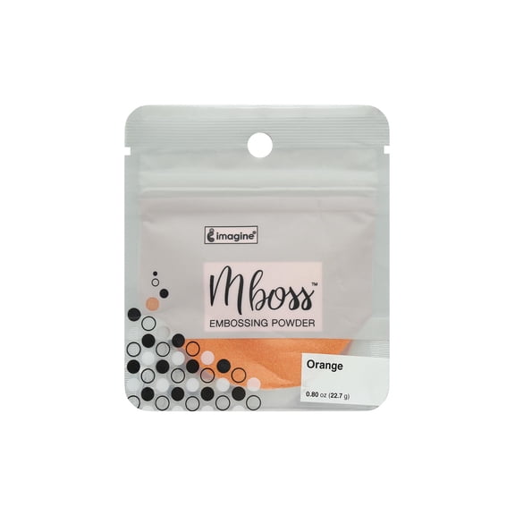 Imagine Crafts Mboss Powder .80oz Orange