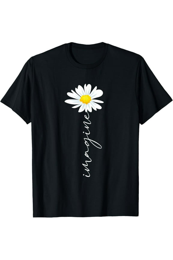 Imagine Daisy Flower Florist T-Shirt