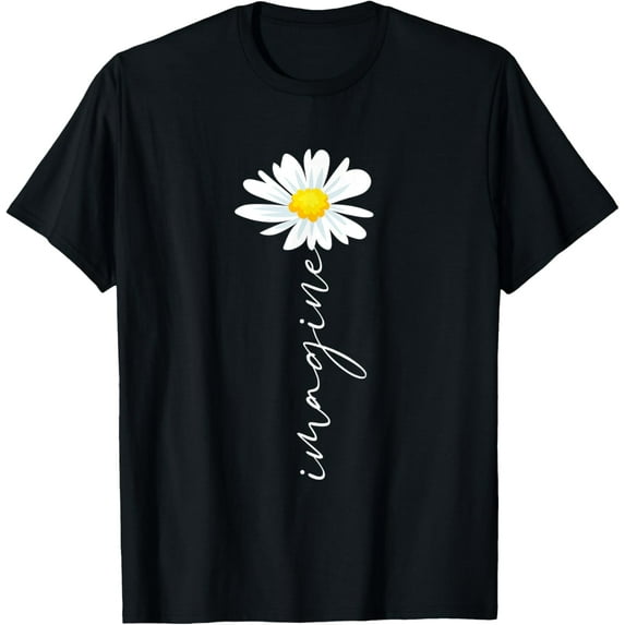 Imagine Daisy Flower Florist T-Shirt