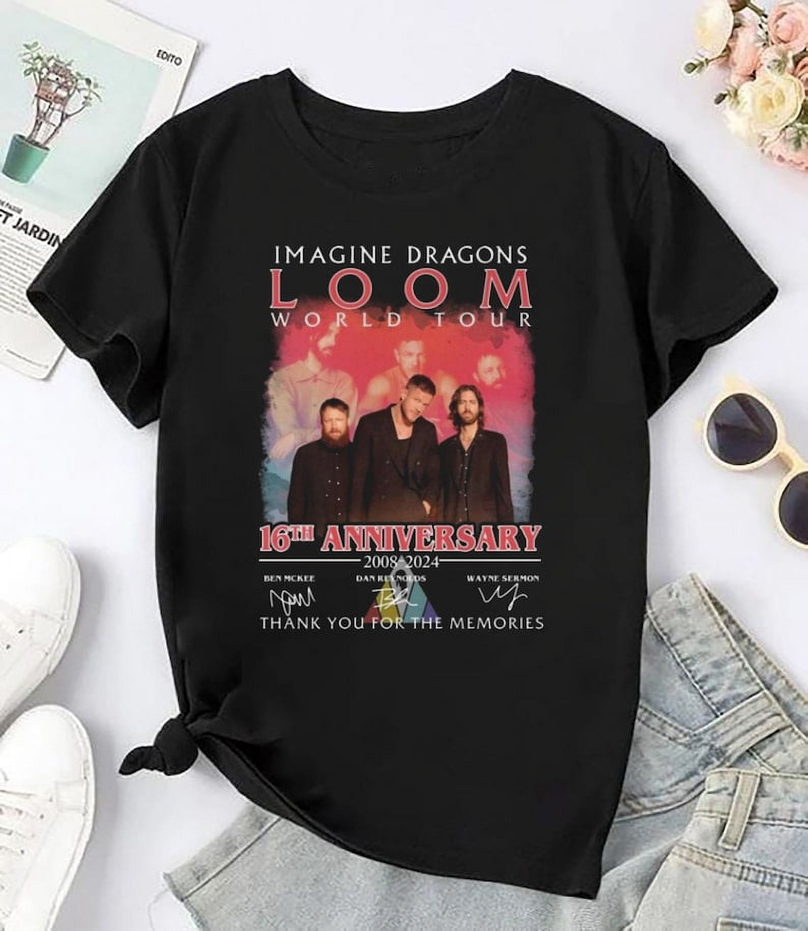 Imagine Dragons 16Th Anniversary TShirt, Imagine Dragons Shirt
