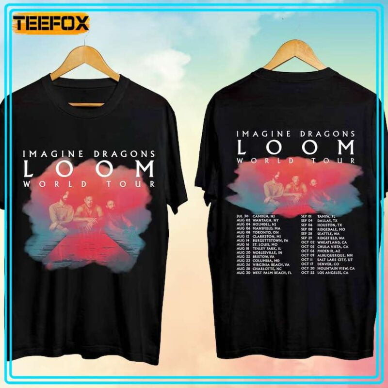 Imagine Dragons Loom Tour 2025 Concert Unisex TShirt
