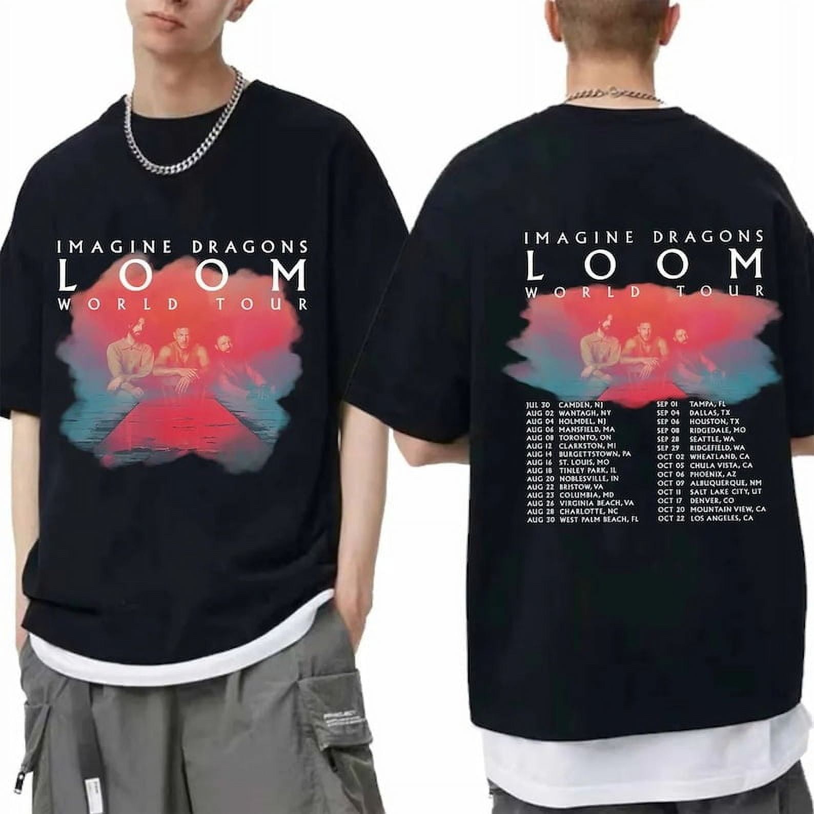 Imagine Dragons Loom Tour 2024 Shirt, Imagine Dragons Band Fan Shirt