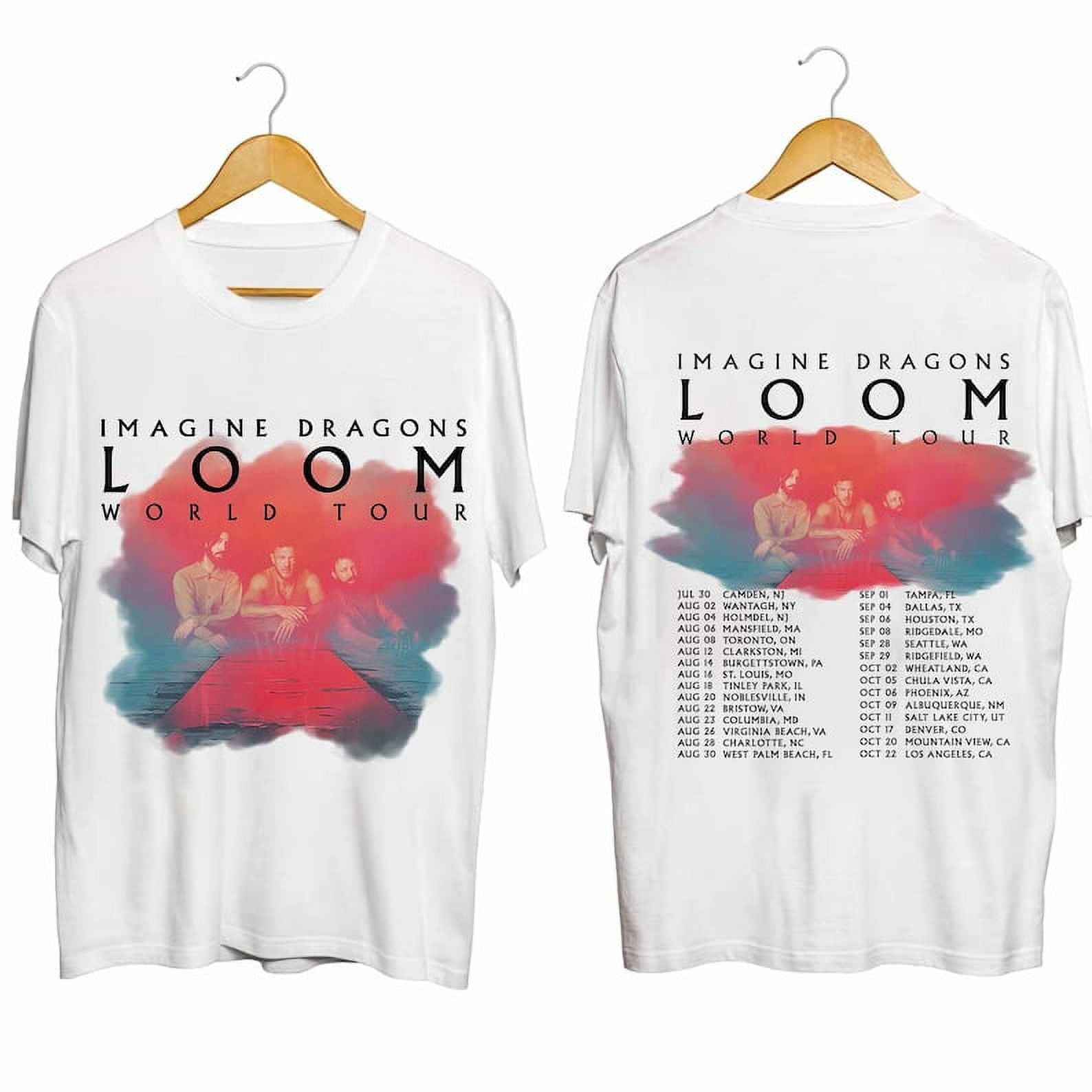 Imagine Dragons Loom Tour 2025 Shirt, Imagine Dragons Band Fan Shirt