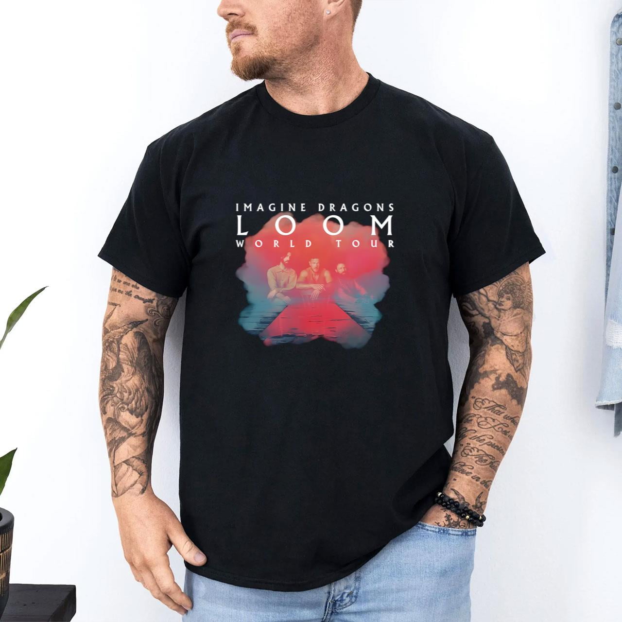 Imagine Dragons Loom Tour 2025 Shirt, Imagine Dragons Band Fan Shirt