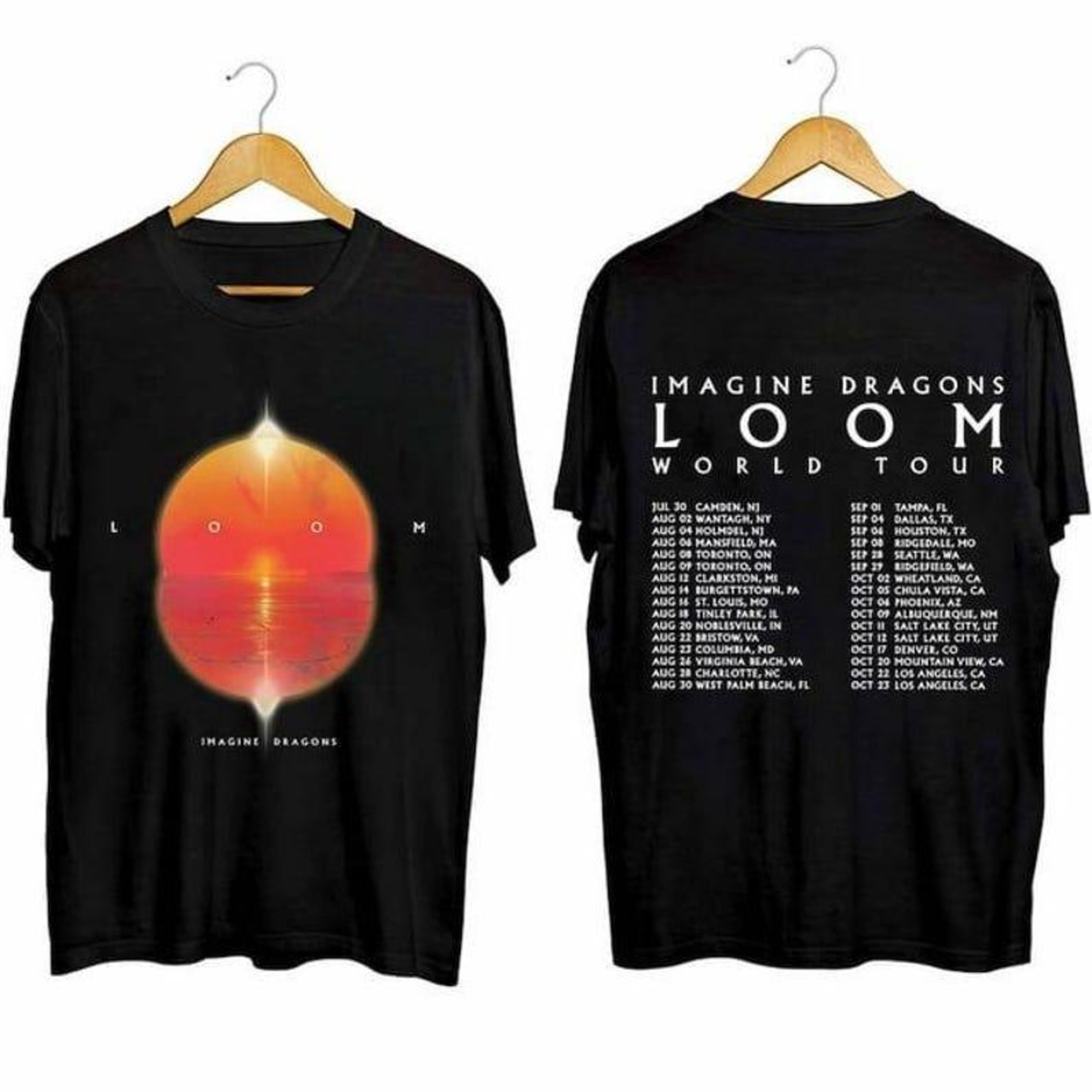 Imagine Dragons Loom Tour 2024 TShirt, Imagine Dragons 2024 Concert