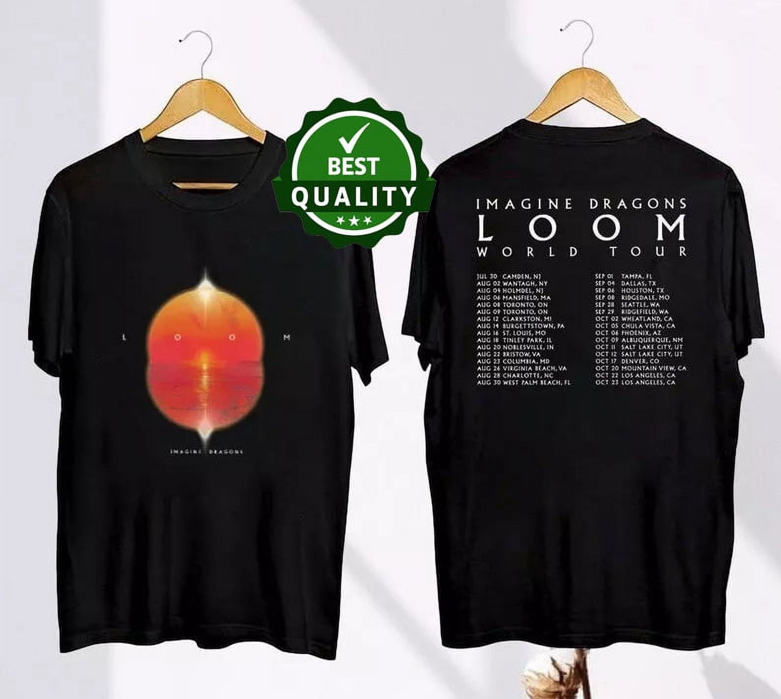 Imagine Dragons Loom Tour 2024 TShirt, Imagine Dragons 2024 Concert