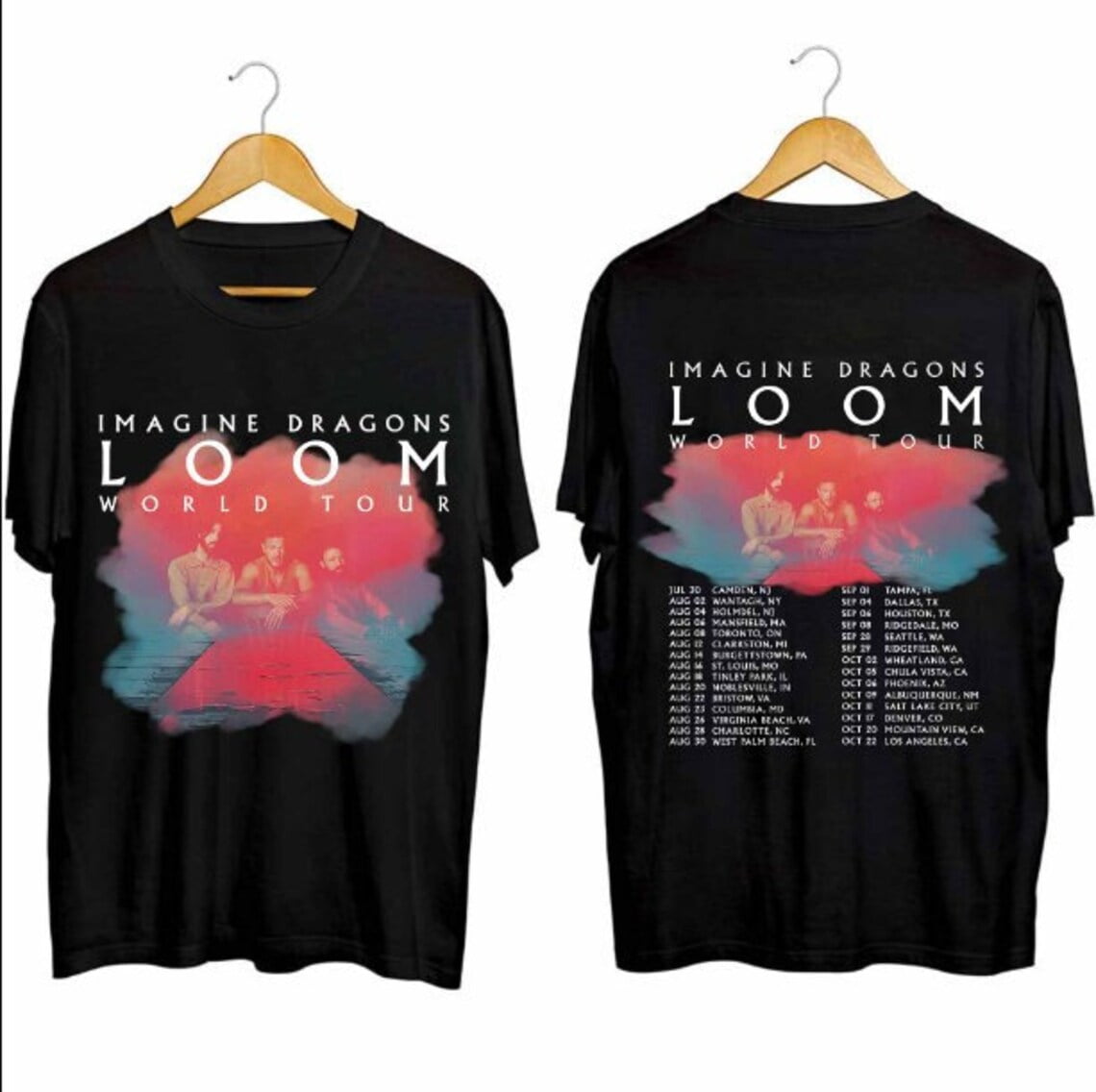 Imagine Dragons Loom Tour 2025 Unisex Shirts, Imagine Dragons 2025