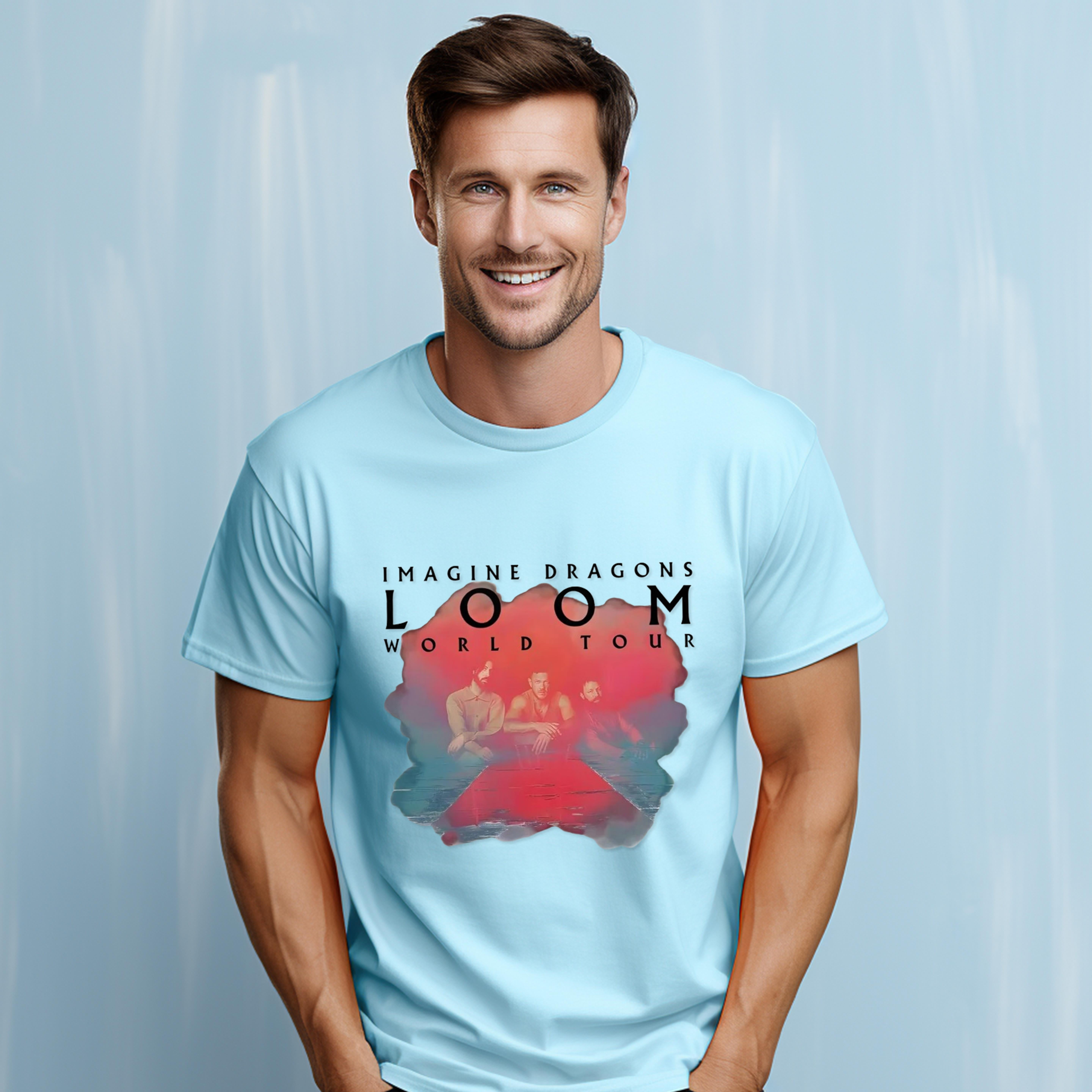 Imagine Dragons Loom Tour 2024 Unisex TShirt, Imagine Dragons Band