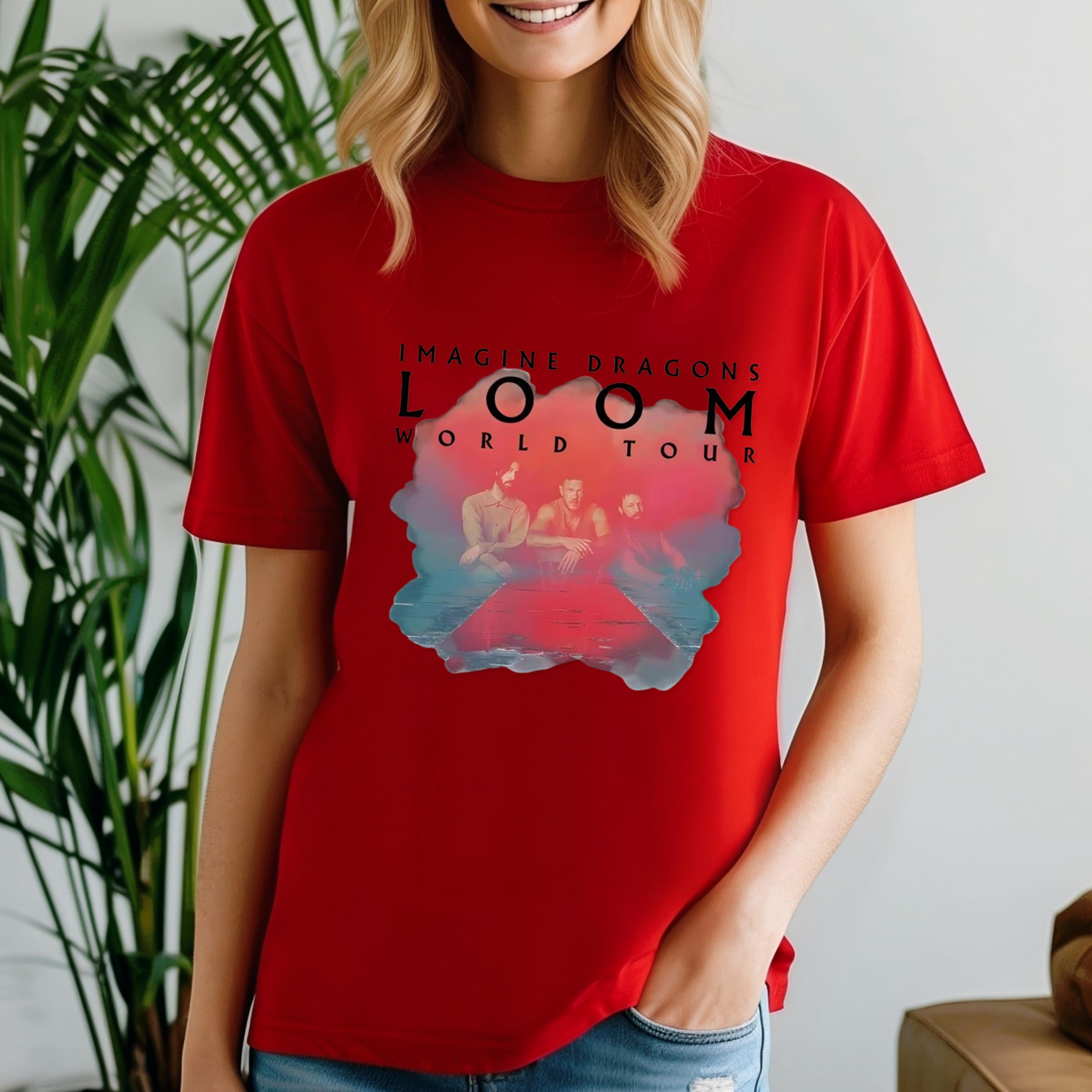 Imagine Dragons Loom Tour 2024 Unisex TShirt, Imagine Dragons Band