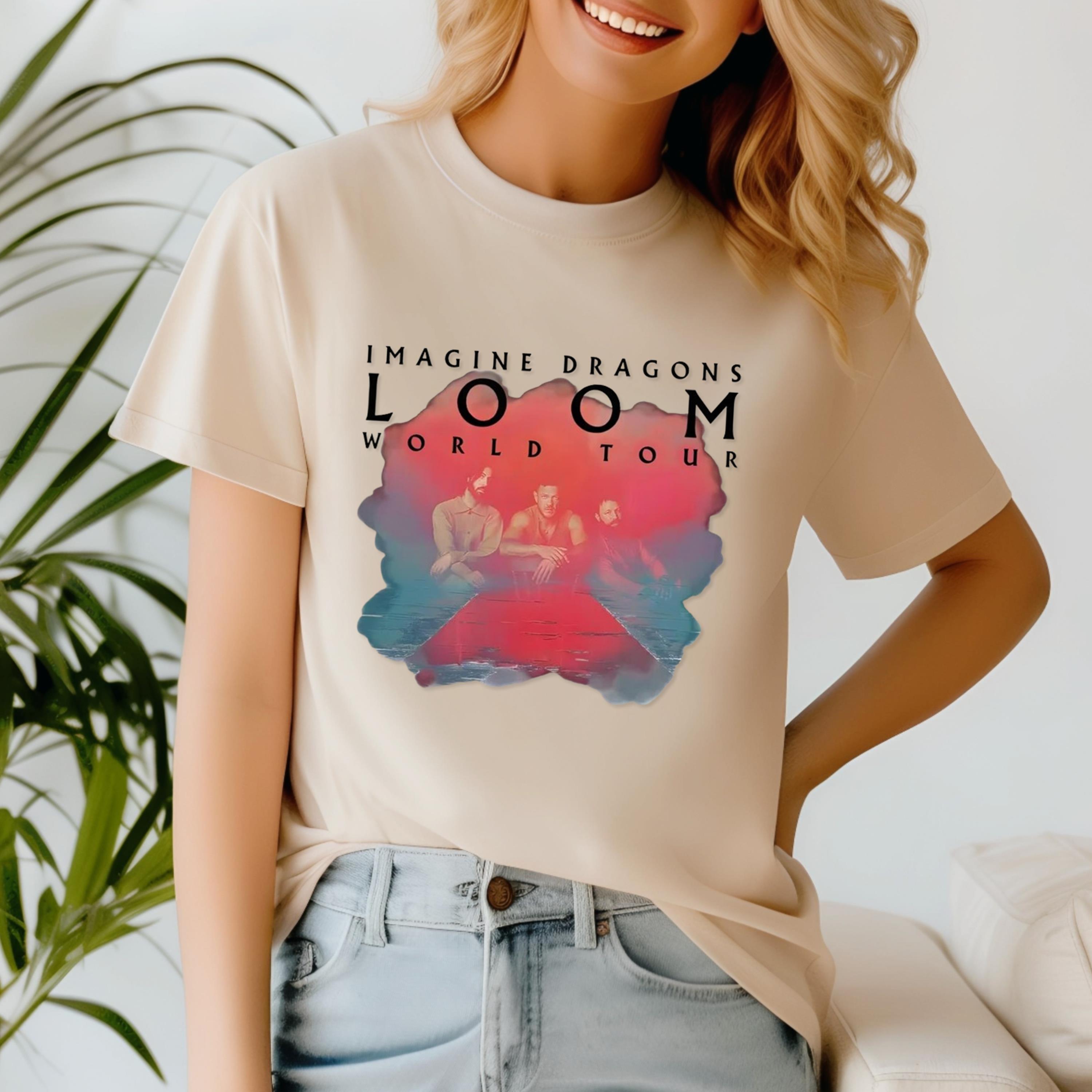 Imagine Dragons Loom Tour 2024 Unisex TShirt, Imagine Dragons Band