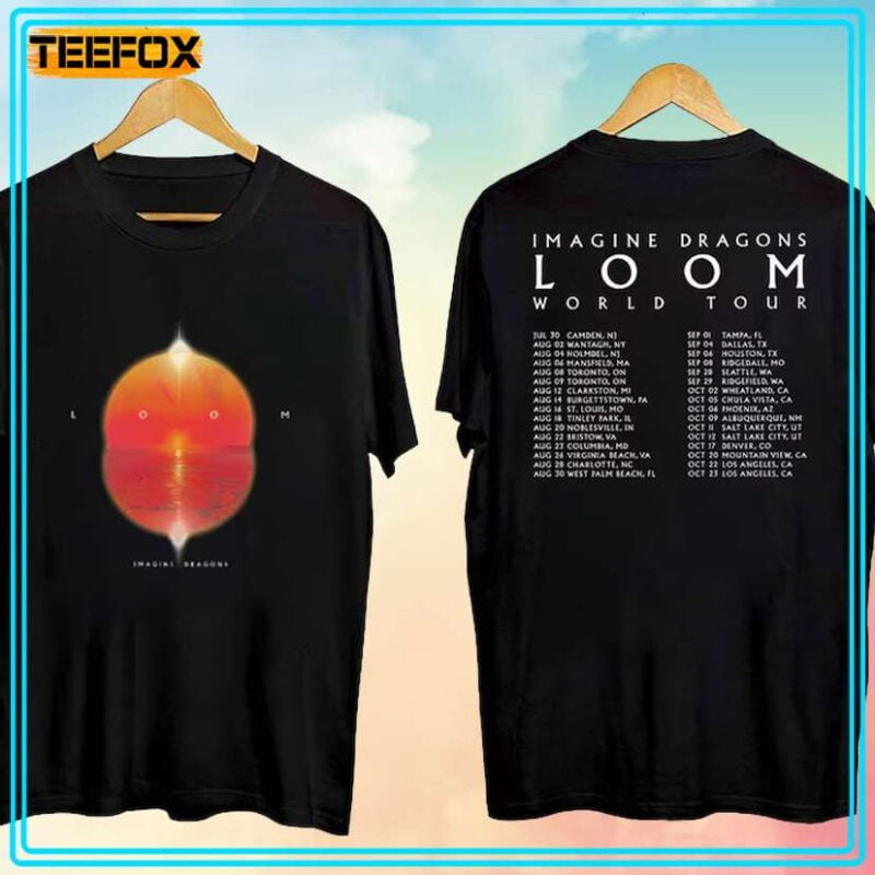Imagine Dragons Loom World Tour 2025 TShirt