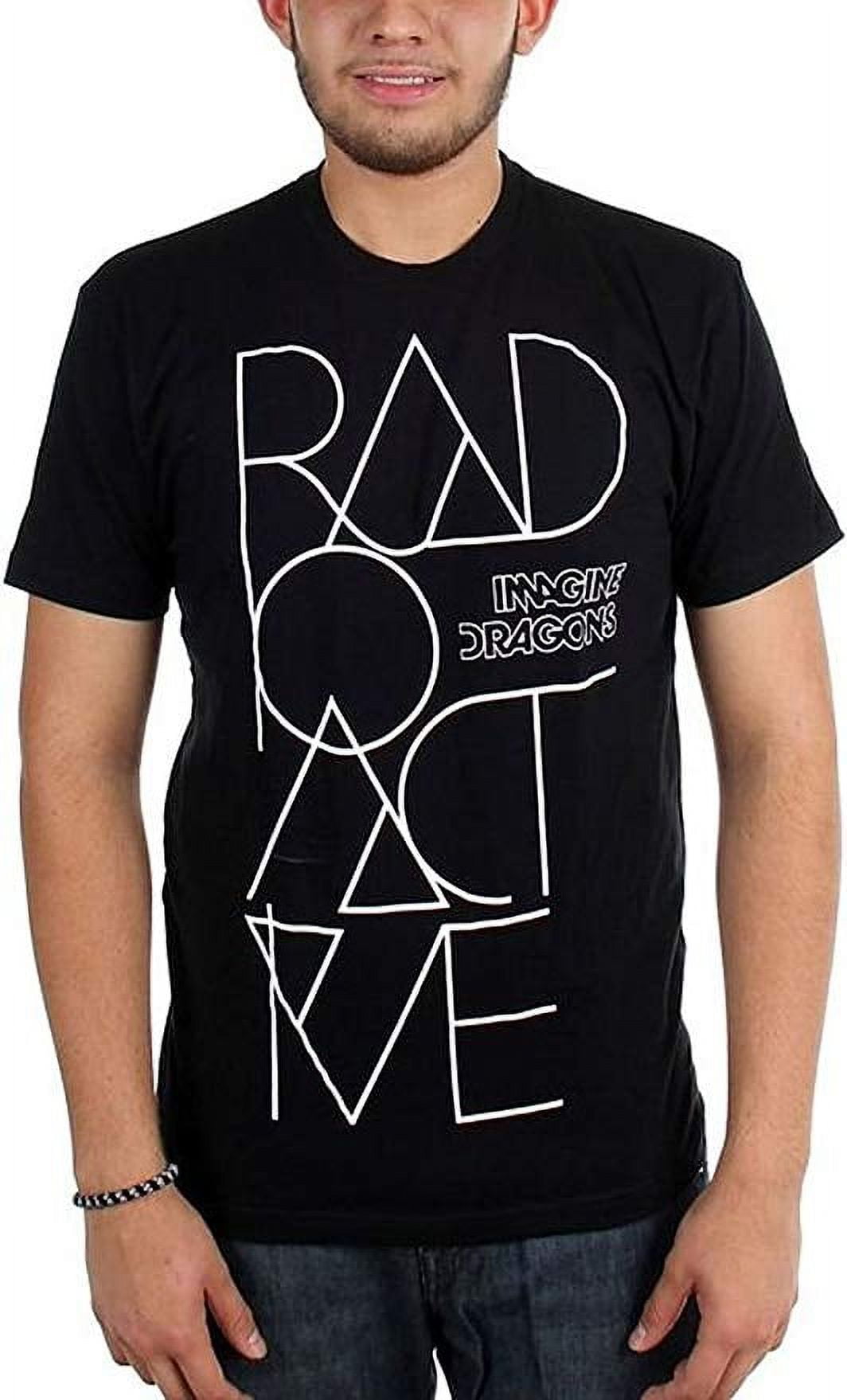 Imagine Dragons Radioactive Text T-Shirt - Walmart.com