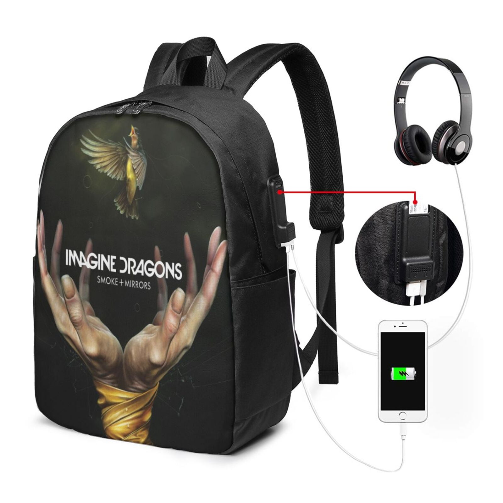 Imagine dragons backpack best sale