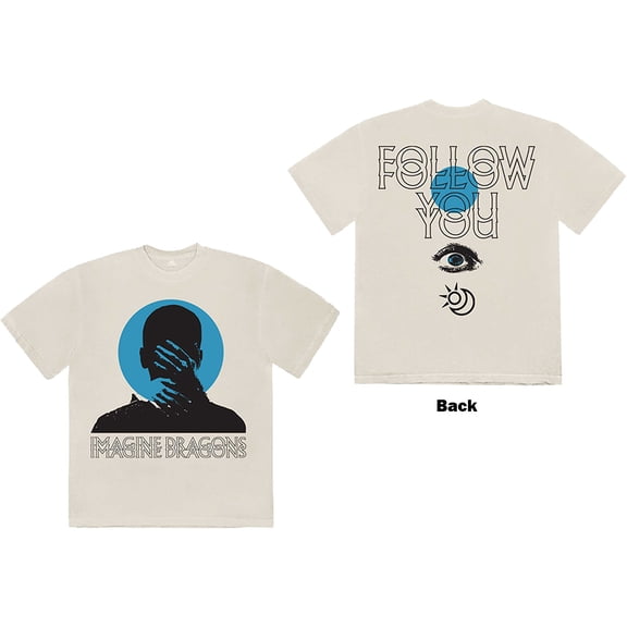 Imagine Dragons Unisex T-Shirt Follow You (Back Print) (Small)