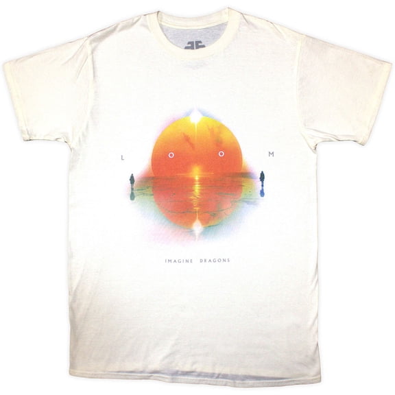 Imagine Dragons Unisex T-Shirt Loom Sunset (Natural) (XX-Large)