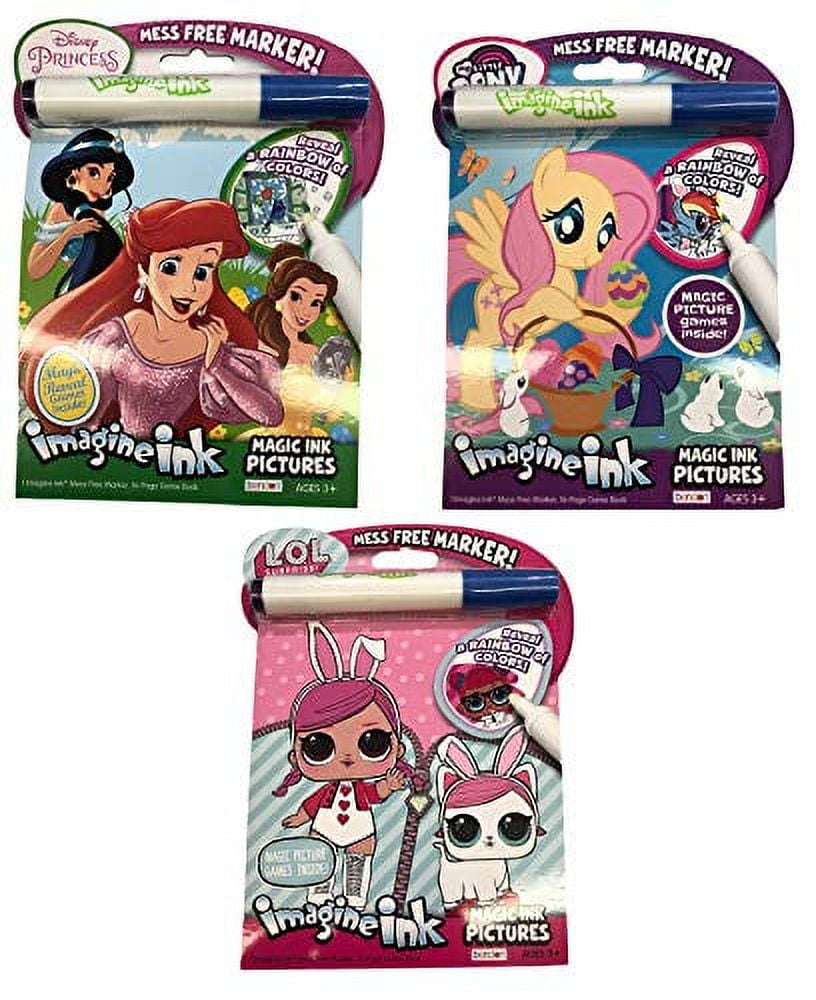 Girls' Imagine Ink Coloring Book Set: Princesses, My Paraguay Ubuy