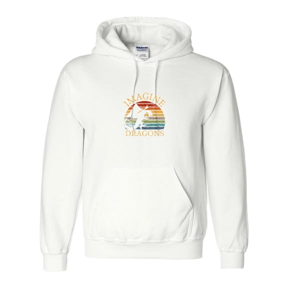 Imagine Magical And Mythical Fantasy Dragons Boys Girls Kids Mythic Legend Hoodie Unisex, up to 5XL