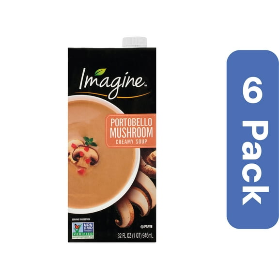 Imagine Portobello Mushroom Soup 32 oz (Pack of 6)