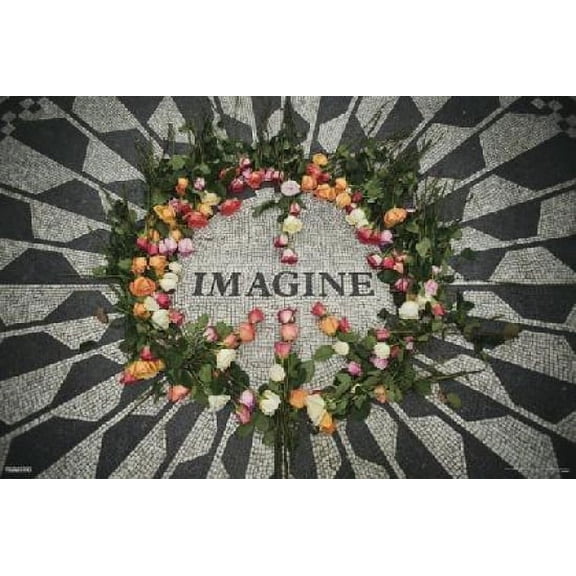Imagine Roses Poster (36 x 24)