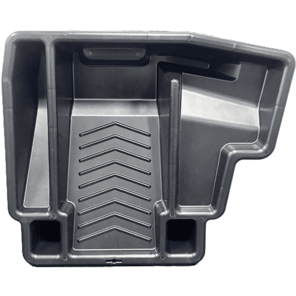 Imagine the Solution Mini Paint Station Ergonomic & Ambidextrous Painting Tool Organizer Compact All-in-One Reusable Paint Tray, Made with Durable Polypropylene, Includes 1 Liner