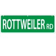 thumbnail image 1 of Imagine This Rottweiler Street Sign, 1 of 3