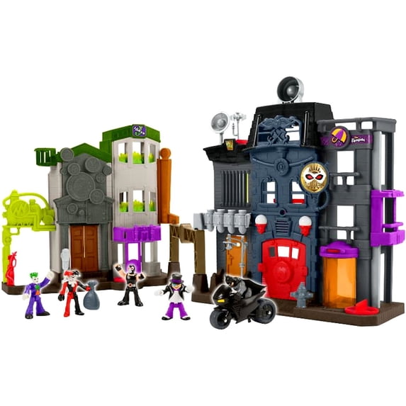 DC Super Friends Imaginext Legends of Batman Crime Alley Figure Playset