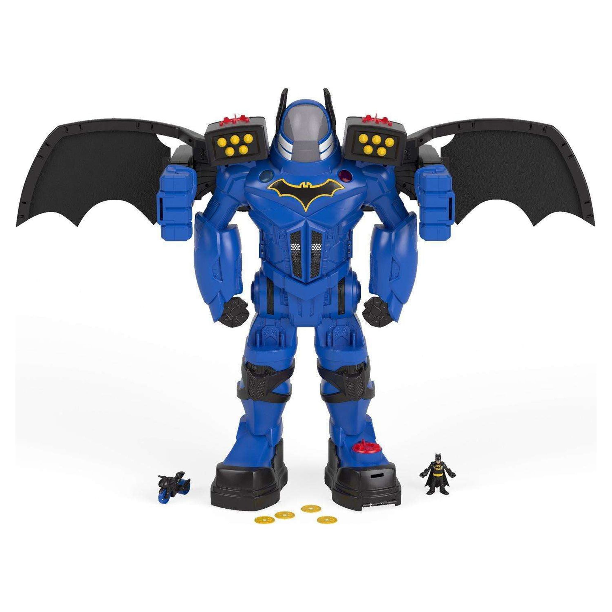 Juguete Robot Batman 60cm Bat-tech Transforme Bat Imaginext IMAGINEXT