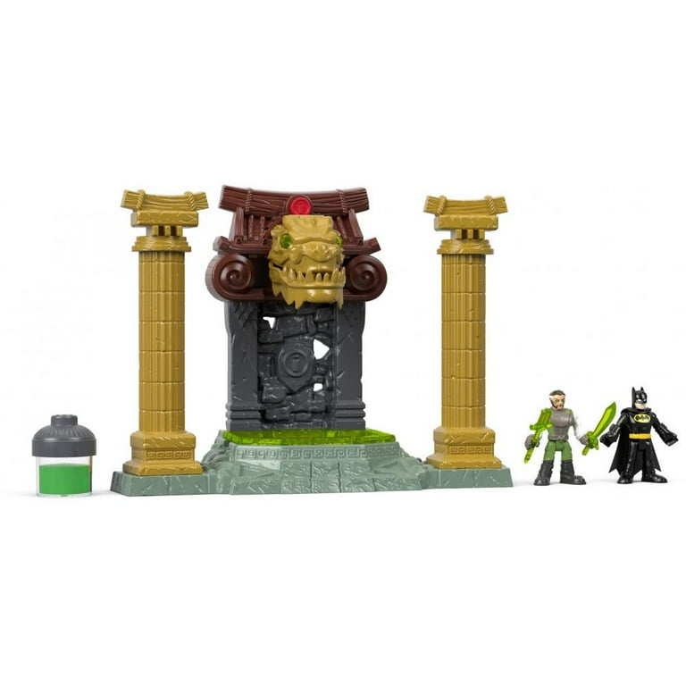 Imaginext DC Super Friends Batman Ooze Pit with Batman and Ra s al Ghul Figures Walmart