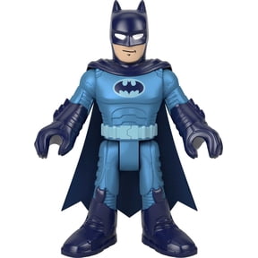 Imaginext DC Super Friends Batman XL 10-Inch Poseable Figure, Defender Blue