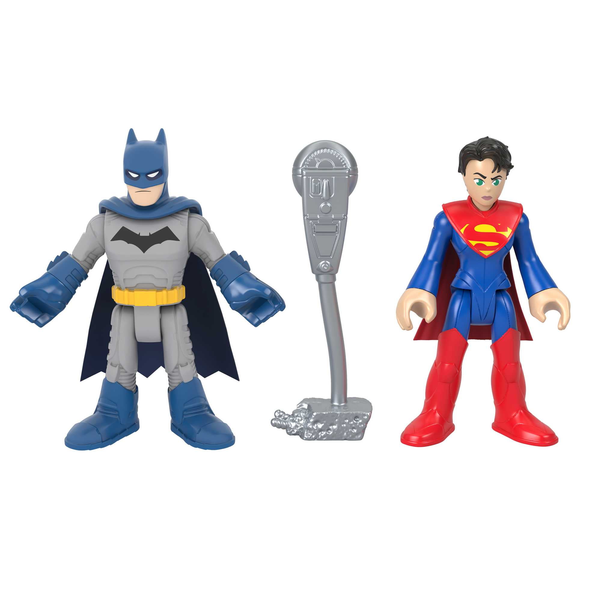 Imaginext DC Super Friends Batman and Supergirl Figure Set,