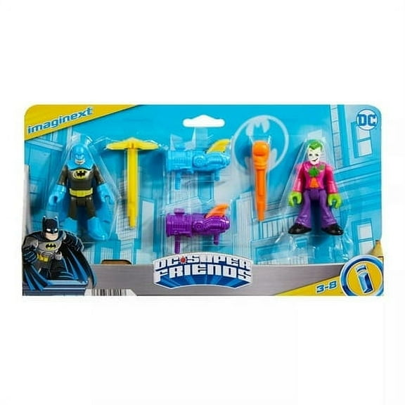 Imaginext DC Super Friends Batman & The Joker Duel Set  Action Figures for Kids