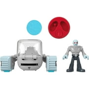 Imaginext DC Super Friends Head Shifters Mr. Freeze Figure & Snow Tank Vehicle Set